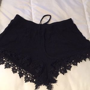 Black shorts